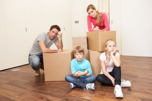 Commercial moving support for an office relocation in Manor House
