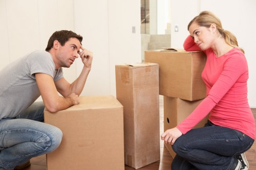 Residential moving van for furniture and boxes in Manor House