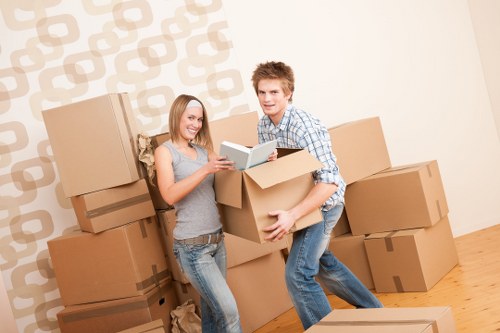 Professional moving van service for Manor House homes and businesses
