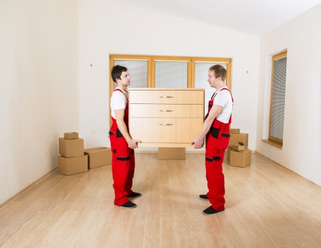 Man and van service moving boxes and household items near Manor House