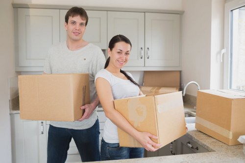 Packing and furniture handling during a home move in Manor House